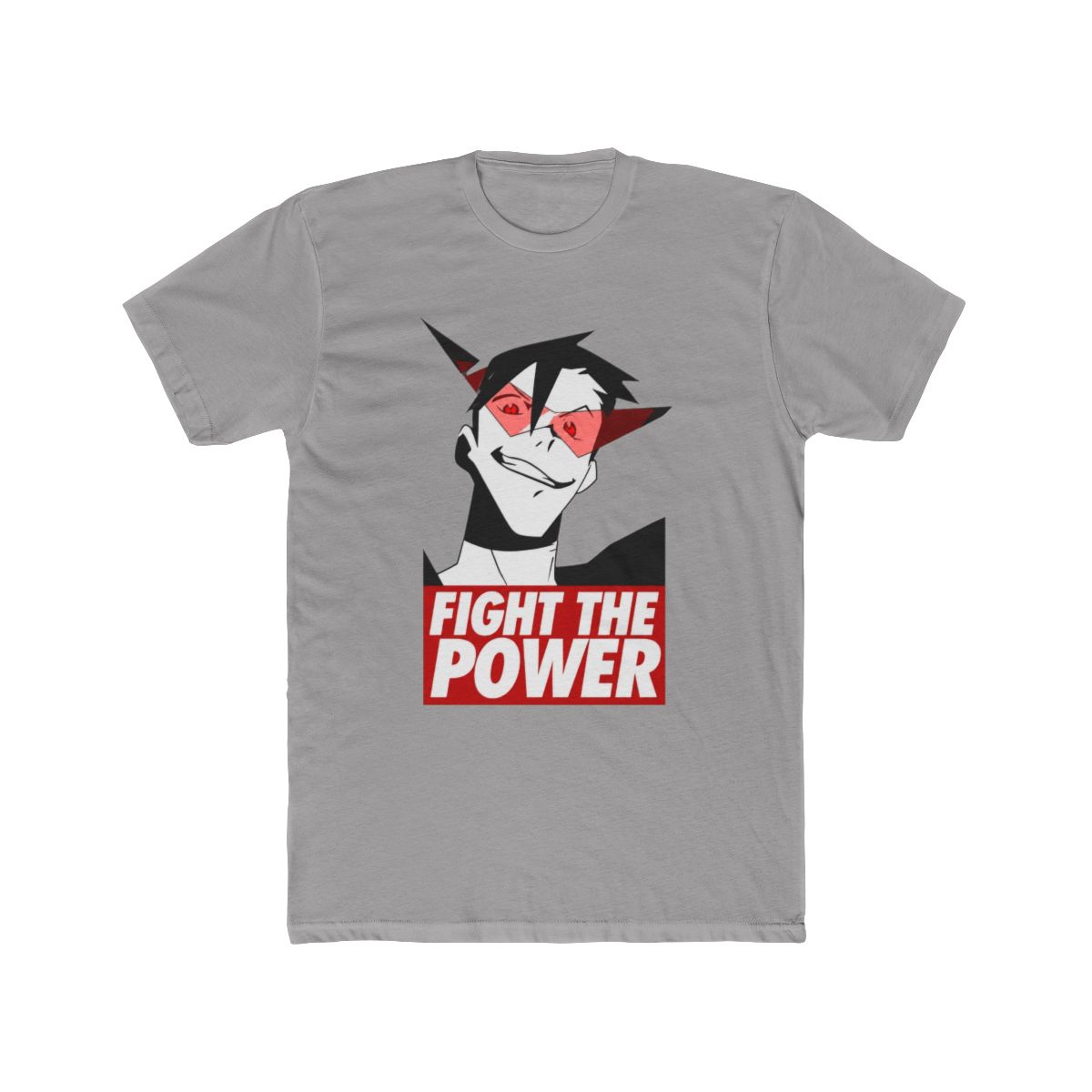 Fight the power Kamina Gurren lagann T Shirt - alternate angle 2, merchandise
