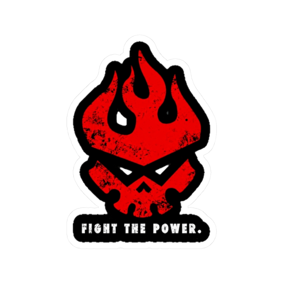 gurren lagann - Fight the power! Sticker - alternate angle 3, merchandise