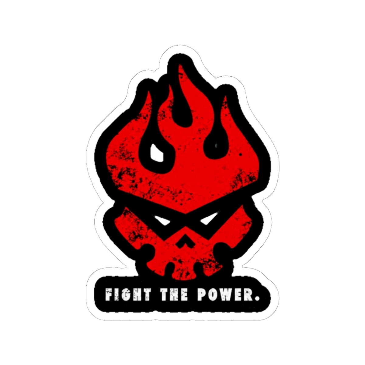 gurren lagann - Fight the power! Sticker