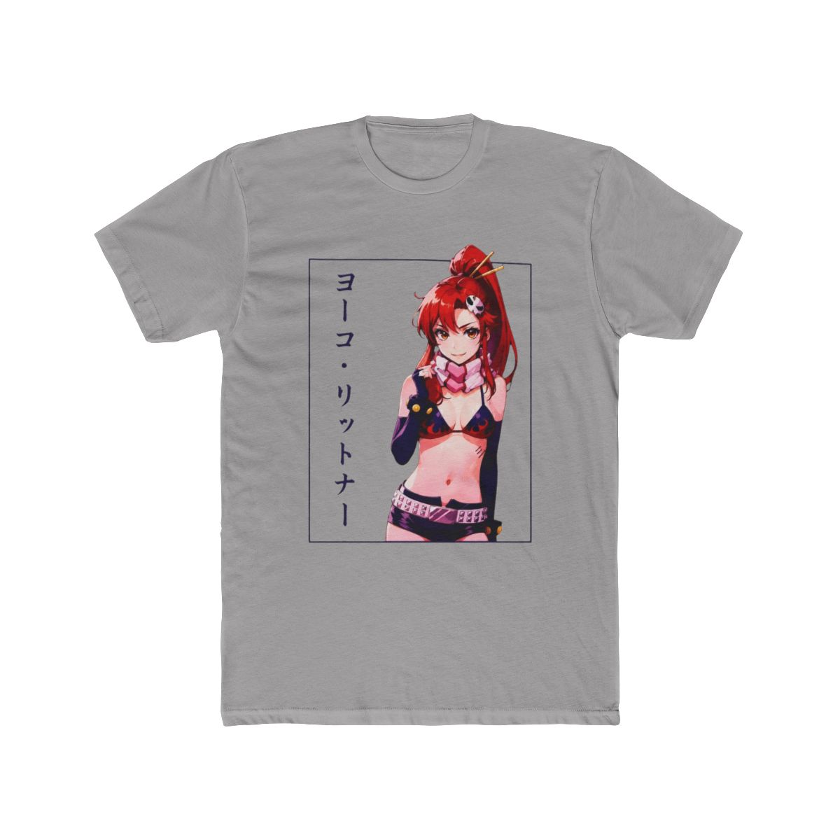 Yoko Littner Anime Tee: Gurren Lagann Manga Cotton T Shirt - Official T-Shirts merchandise