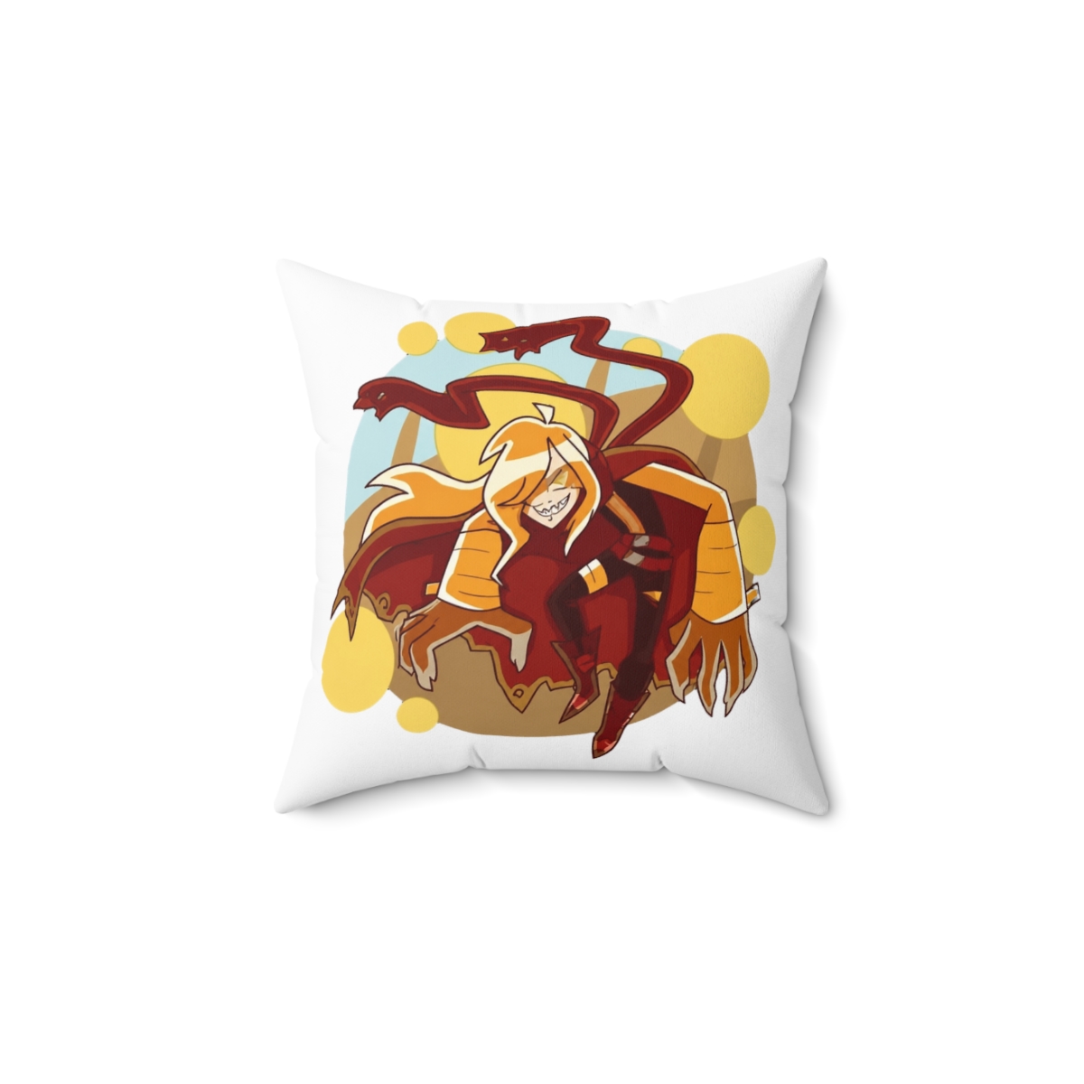 Gurren Lagann Anime Viral Throw Pillow